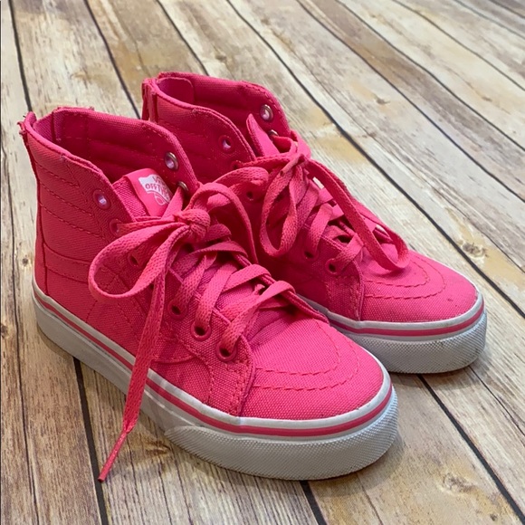 pink vans size 11